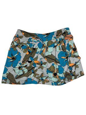 Title Nine Breakthrough Skort Women’s Large Dos Gardenias Floral Athletic Lined